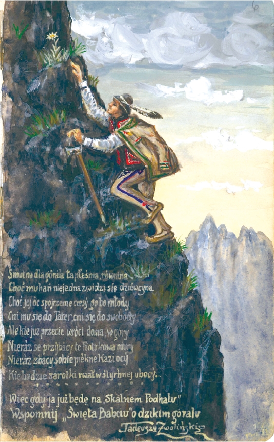 Sztambuch Kazimiery Strzeleckiej zawierający wpisy żołnierzy Legionów Polskich, 1915-1918.